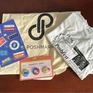 2020 Poshfest Swag Bundle shirt size medium new